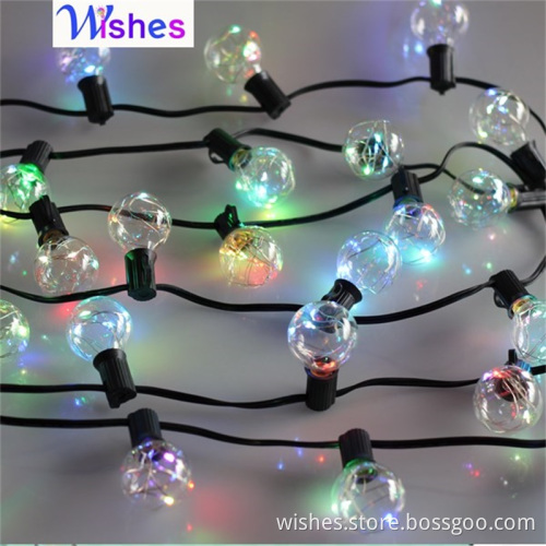 RGB copper wire string lights